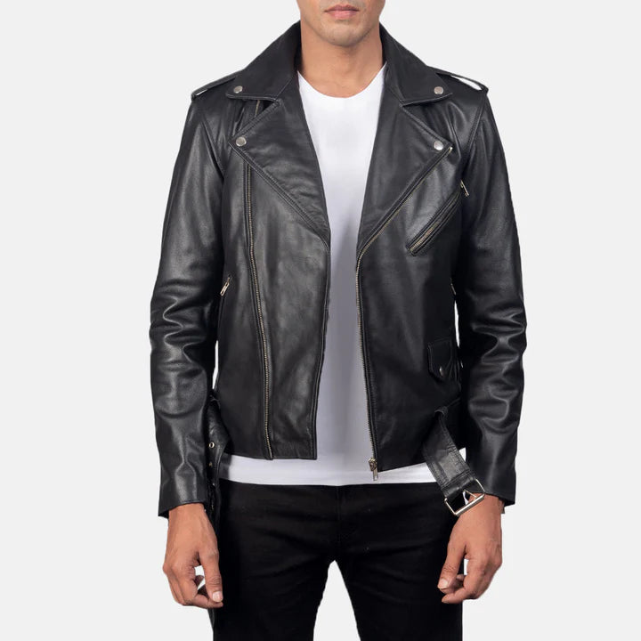 Allaric Alley Black Biker Jacket