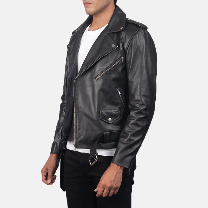 Allaric Alley Black Biker Jacket